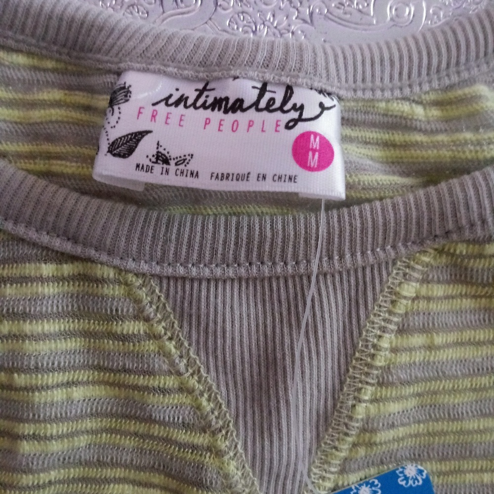 Free People Intimately Striped Top - Picture 5 of 7